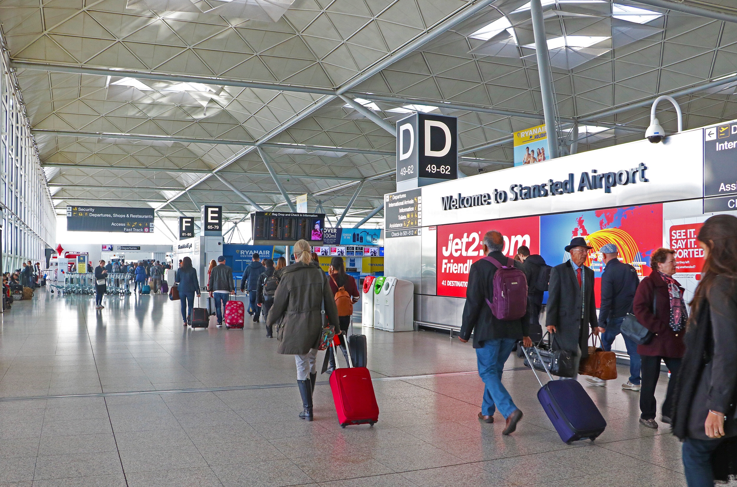 travel iron stansted airport