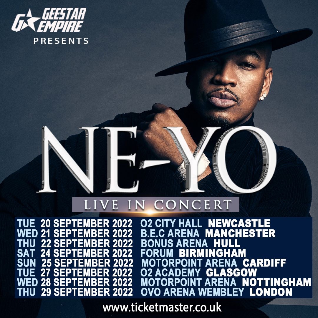 AWARDWINNING SUPERSTAR NEYO ADDS FIVE NEW DATES TO UK TOUR Essex