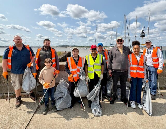 OMCF Volunteers and family