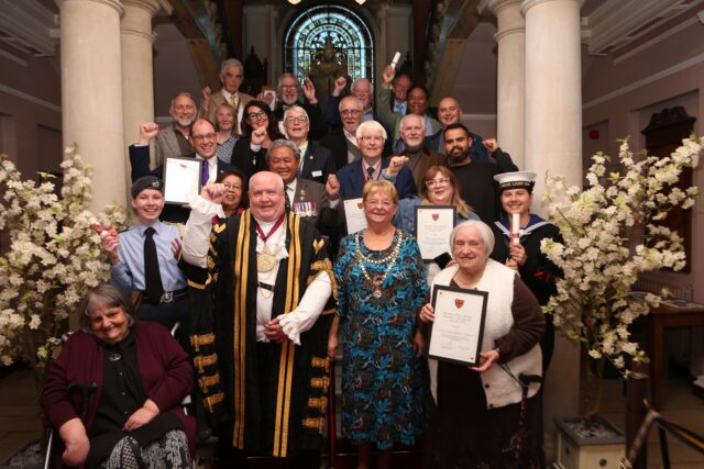 Mayor of Colchester Awards at Colchester Town Hall on Wednesday night