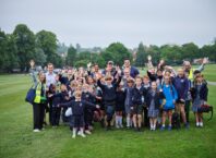 Dame Bradbury’s walking bus runs on pupil power