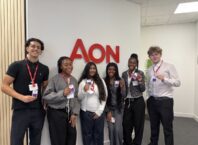 Aon’s work experience programme reaches milestone in Chelmsford