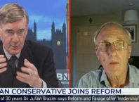 Ex-Conservative MP who has joined Reform says he is ‘disgusted by the pile on’ against Farage